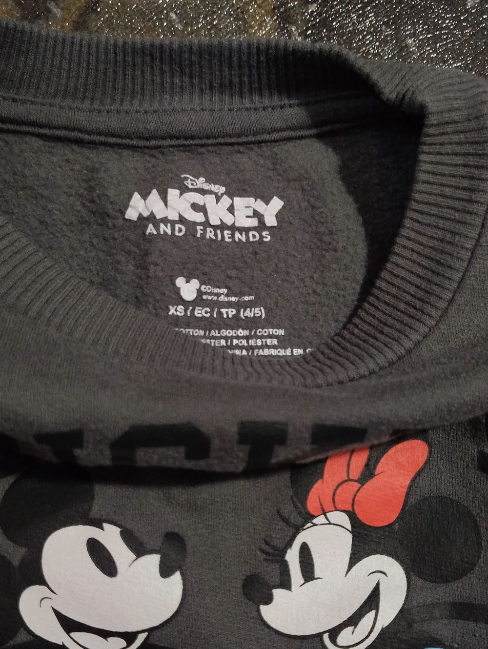 Disney/ Mickey And Minnie Sweatshirt 4/5 $25